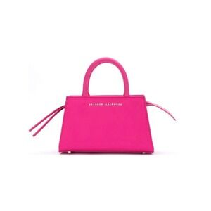 NIB Brandon Blackwood Arlen Hot Pink Bag NWT Complete Set w/ Box & Dust Bag‎